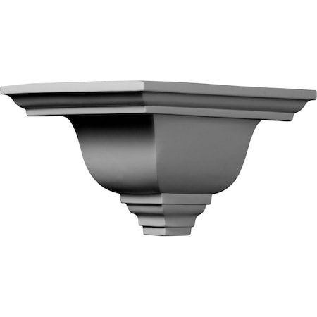 Ekena Millwork 7 1/2"P x 5"H Outside Corner Moulding (matches moulding MLD05X07X09NI) MOC07X05NI